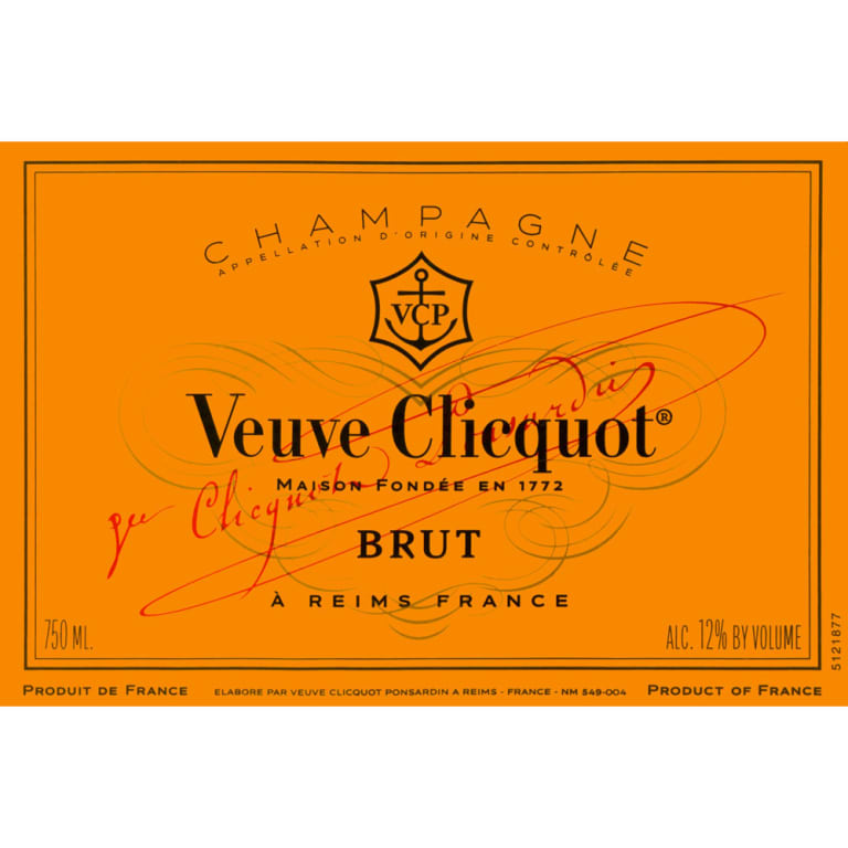 Veuve Clicquot Champagne Brut Yellow Label – Finch Fine Wines
