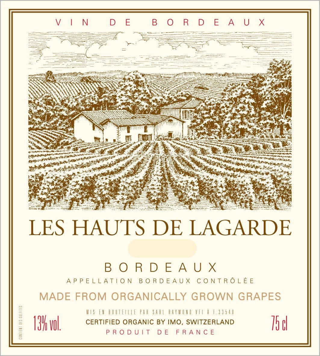 Les Hauts De Lagarde Bordeaux Rouge