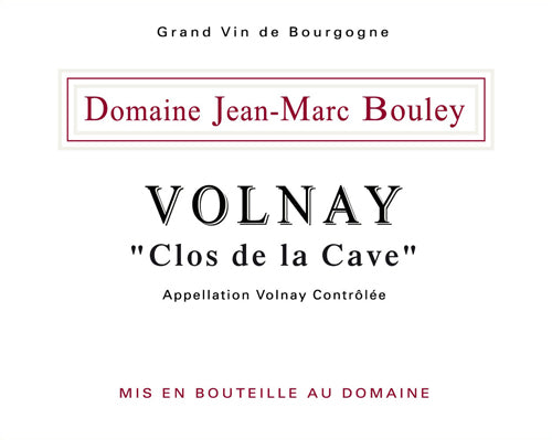 Domaine Jean-Marc Bouley Volnay 'Clos De La Cave' 23