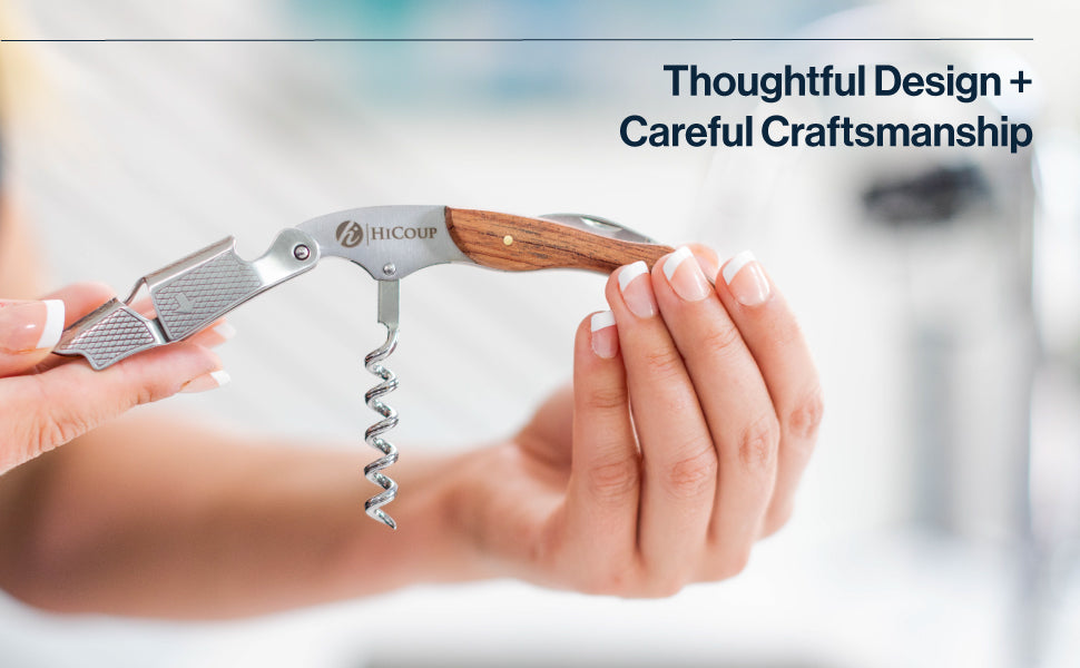Premium Corkscrew/Wine Opener "Classic Rosewood"