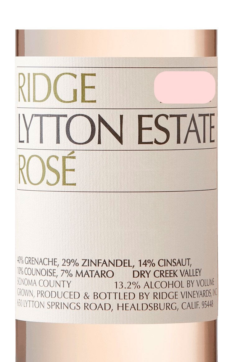 Ridge Lytton Estate Rosé