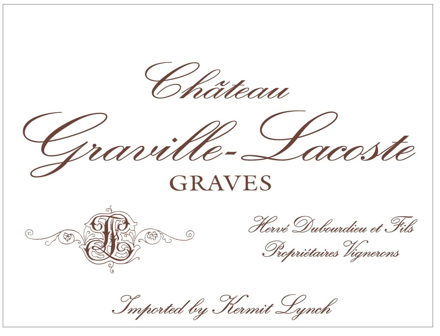 Château Graville-Lacoste Graves Blanc