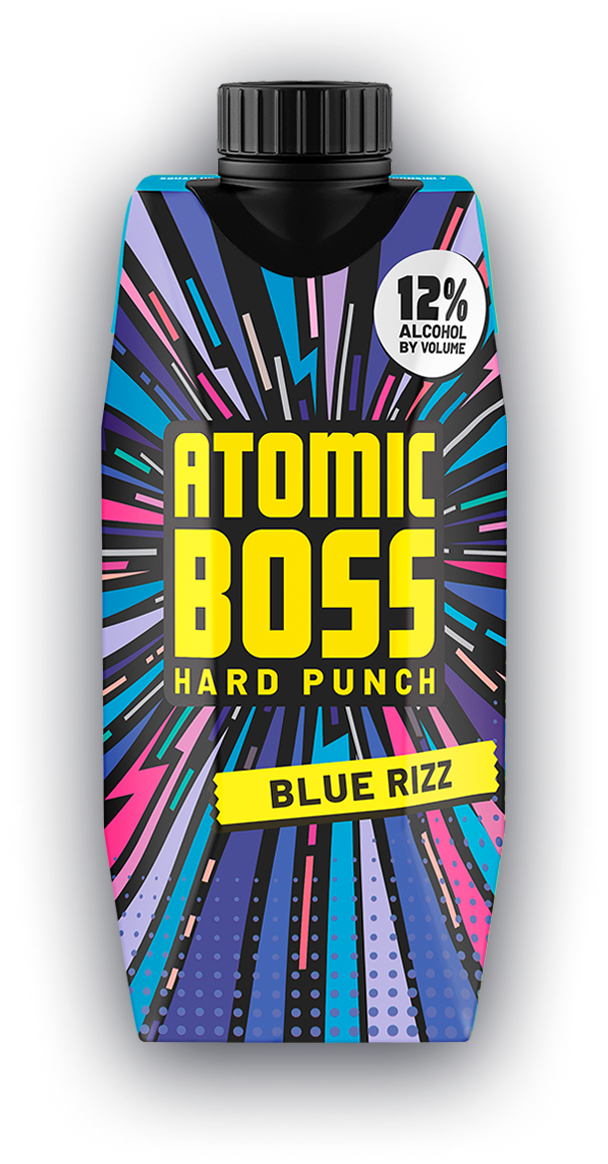 Atomic Boss Blue Rizz Wine Cocktail Ml