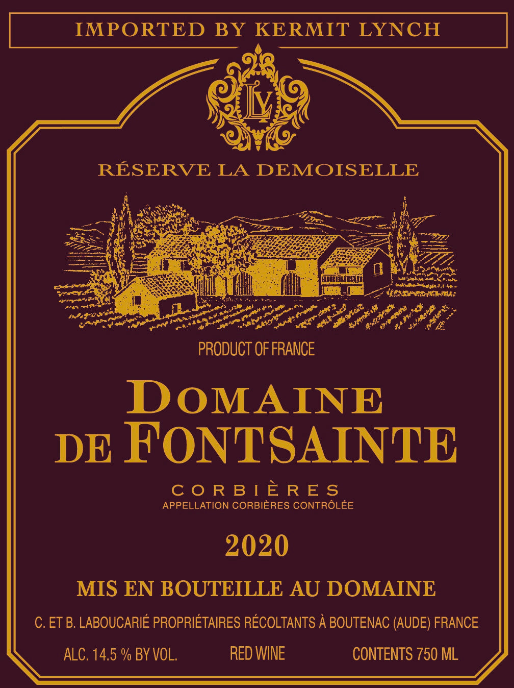 Domaine de Fontsainte “Réserve La Demoiselle” Rouge