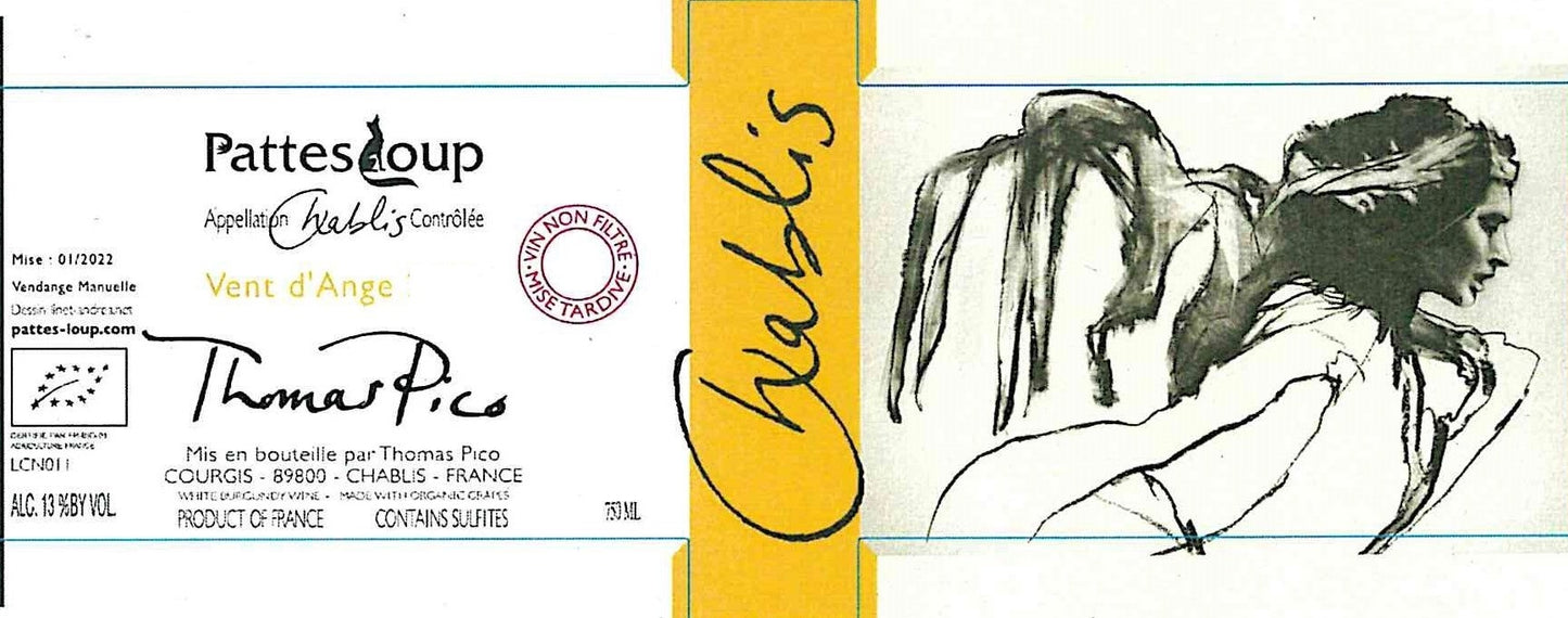 Pattes Loup "Vent d'Ange" Mise Tardive Chablis