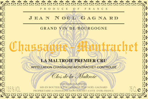 Jean-Noel Gagnard Chassagne-Montrachet Blanc 1er Cru "Clos de la Maltroie" (2023)
