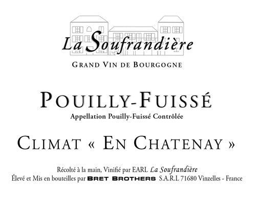 La Soufrandière En Chatenay Pouilly-Fuissé Cuvée Zen
