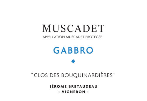 Jérôme Bretaudeau Gabbro Clos des Bouquinardières