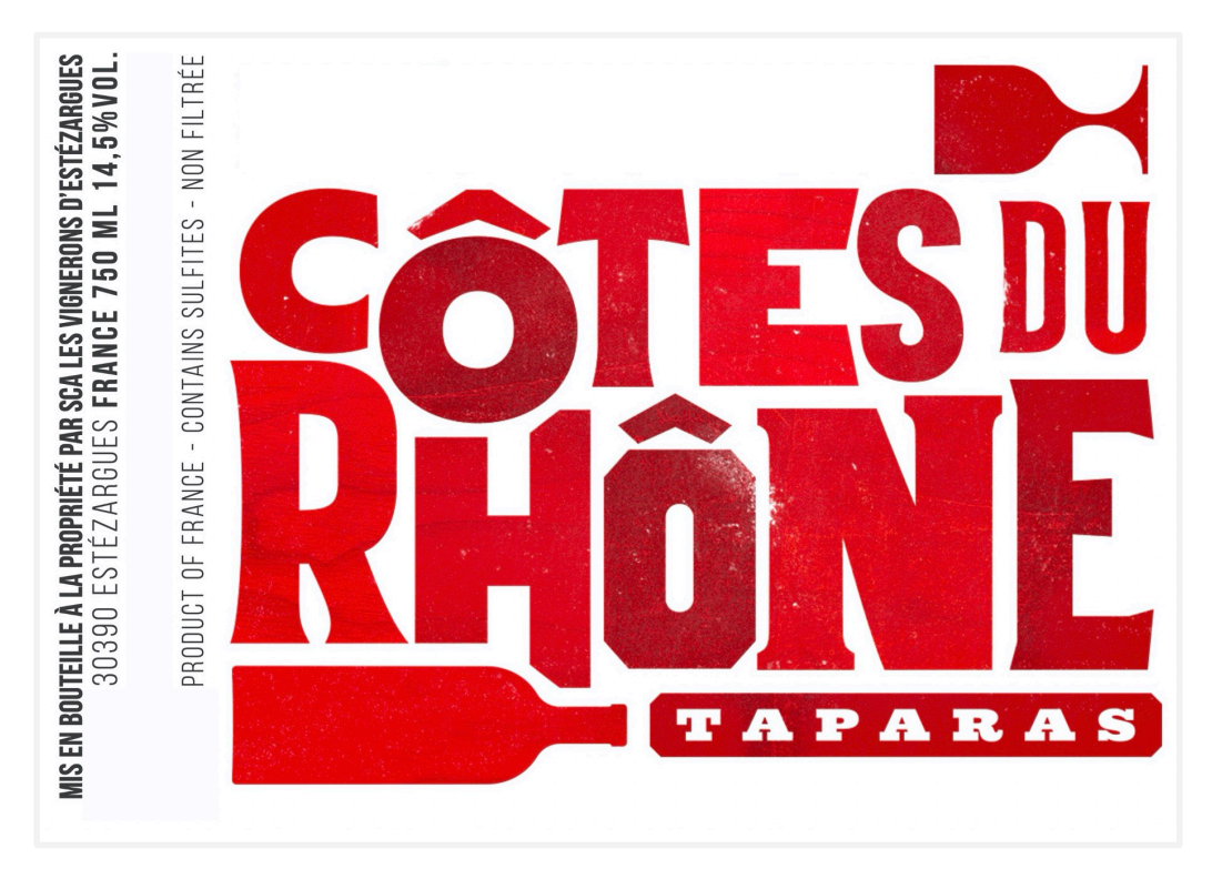 Les Vignerons d’Estézargues "Taparas" Rouge