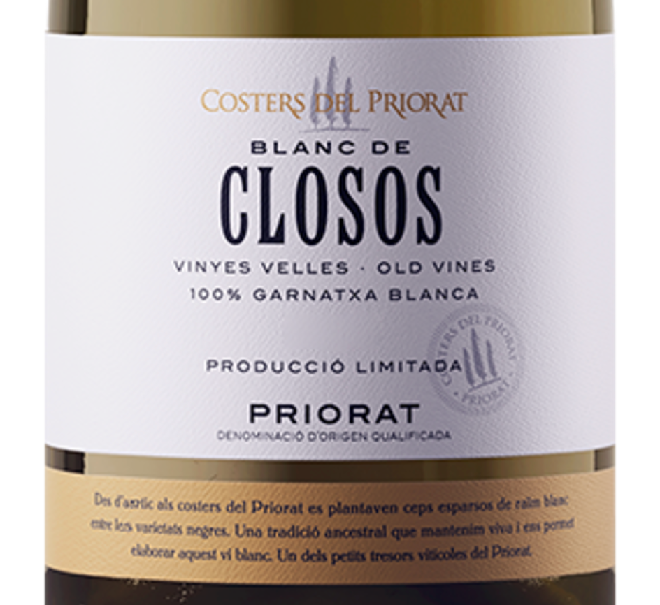 Costers del Priorat Blanc de Closos Priorat Blanc