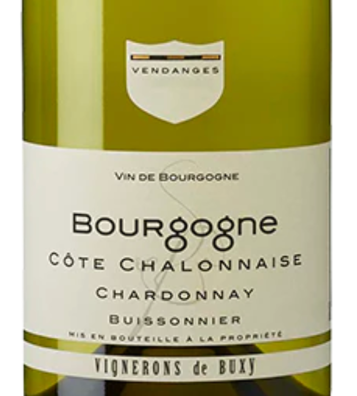 Vignerons du Buxy Côte Chalonnaise Bourgogne Chardonnay