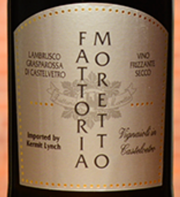 Fattoria Moretto Lambrusco Grasparossa di Castelvetro Frizzante Secco