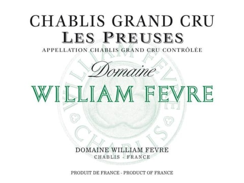 Domaine William Fevre Chablis Grand Cru "Les Preuses" (2015)