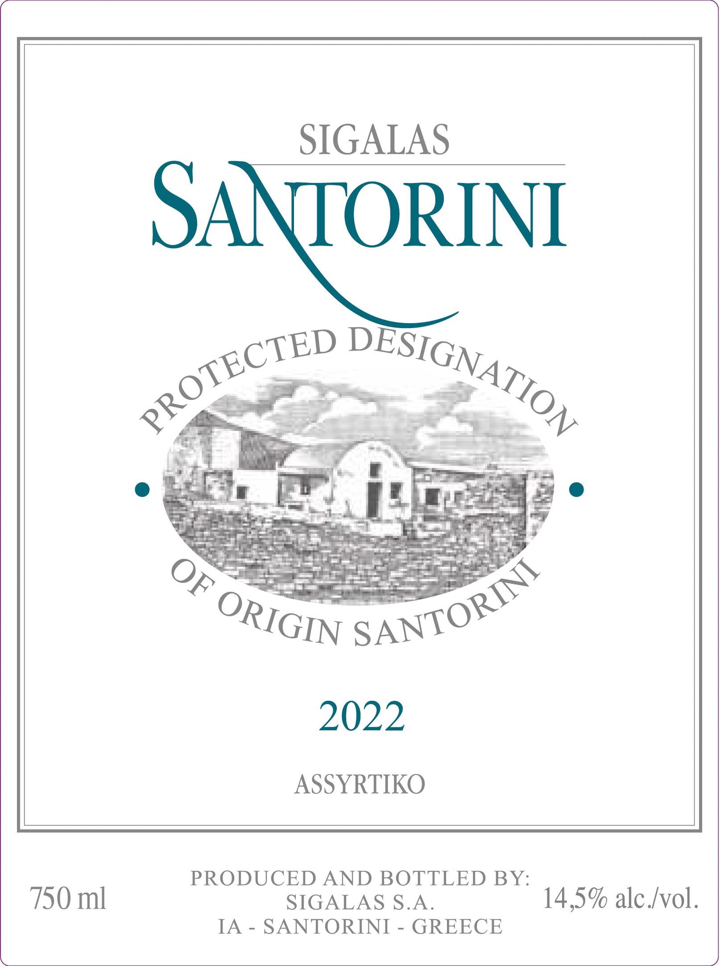 Sigalas Santorini Assyrtiko
