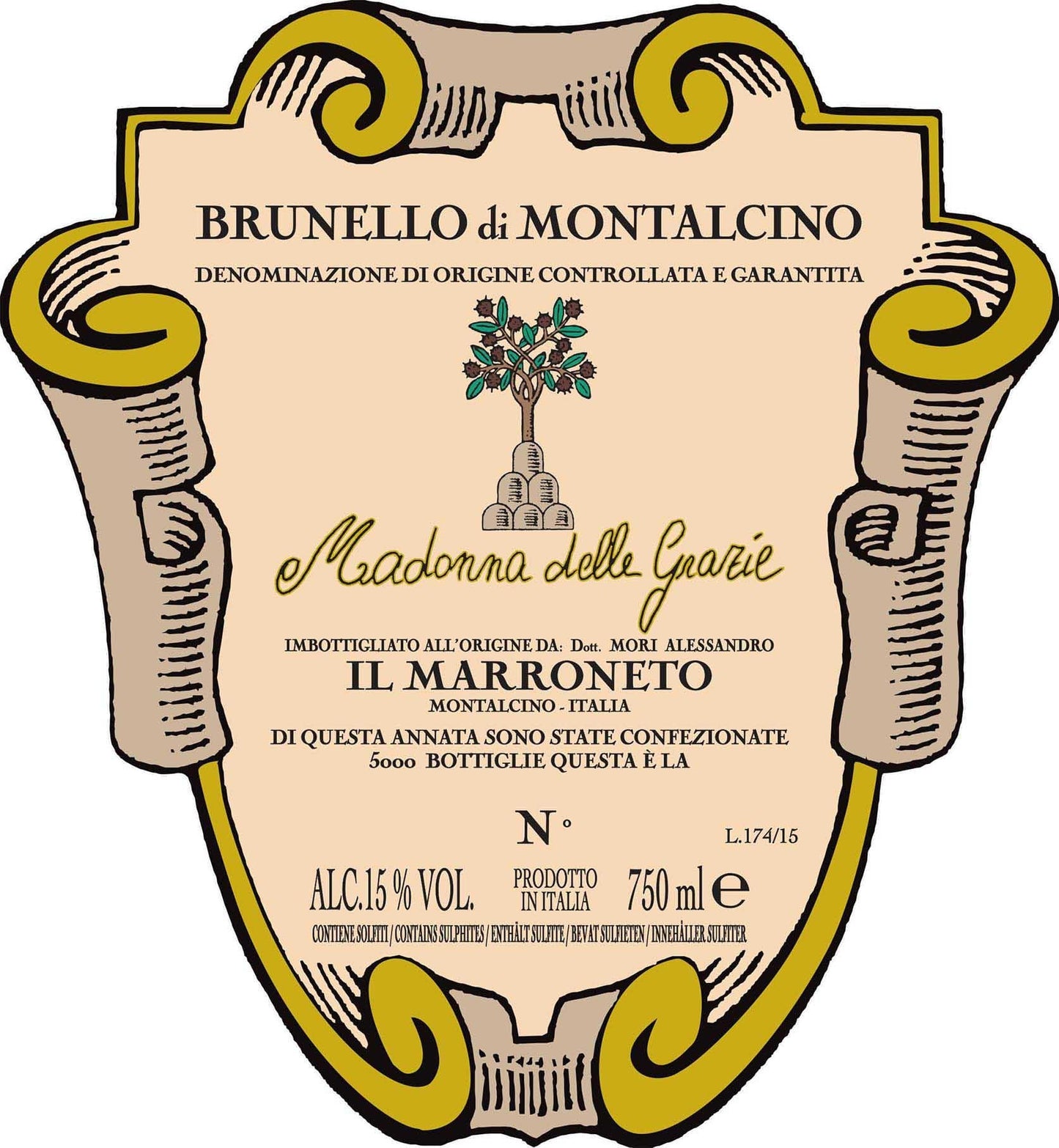 Il Marroneto Brunello Madonna delle Grazie