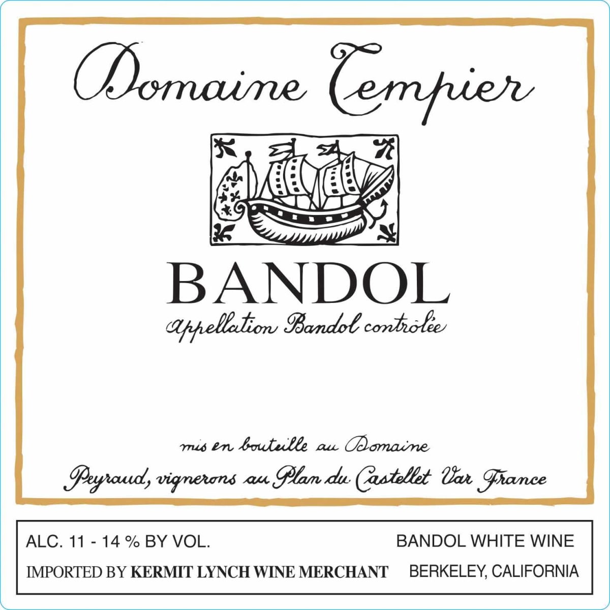 Domaine Tempier Blanc