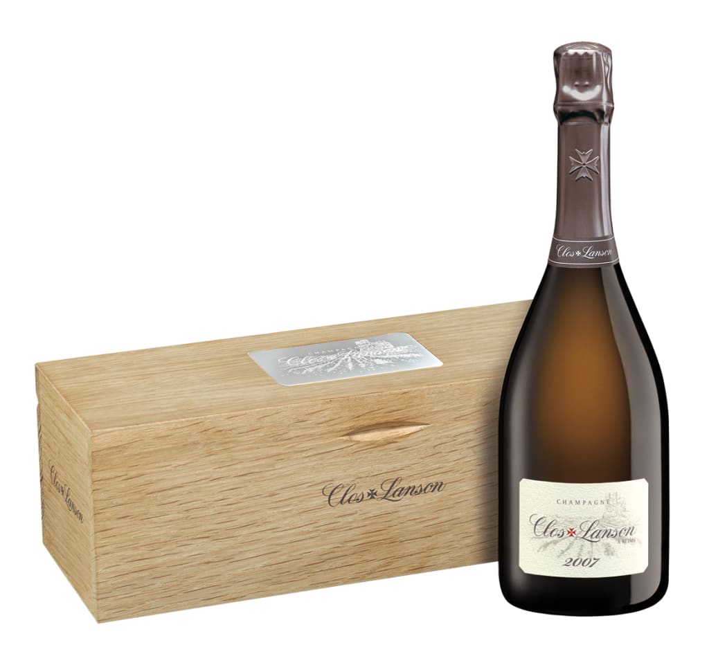 Lanson "Clos Lanson" Brut Champagne (2007) [with wooden box]