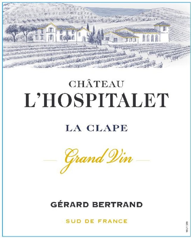 Château l'Hospitalet "La Clape" Grand Vin Rouge (Gérard Bertrand)