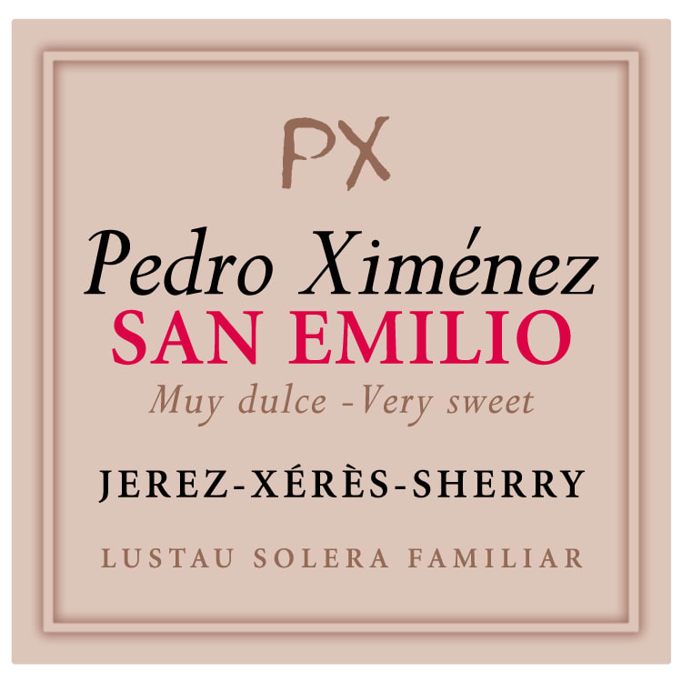 Lustau Sherry Pedro Ximénez "San Emilio" Muy Dulce
