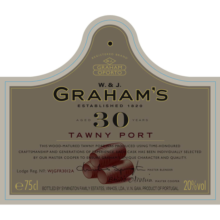 Graham's 30 Year Old Tawny Port (750mL)
