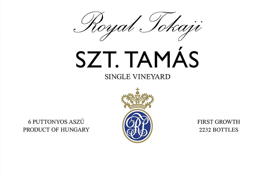 Royal Tokaji "Szt. Tamás" First Growth 6 Puttonyos Aszú (2013) 500mL