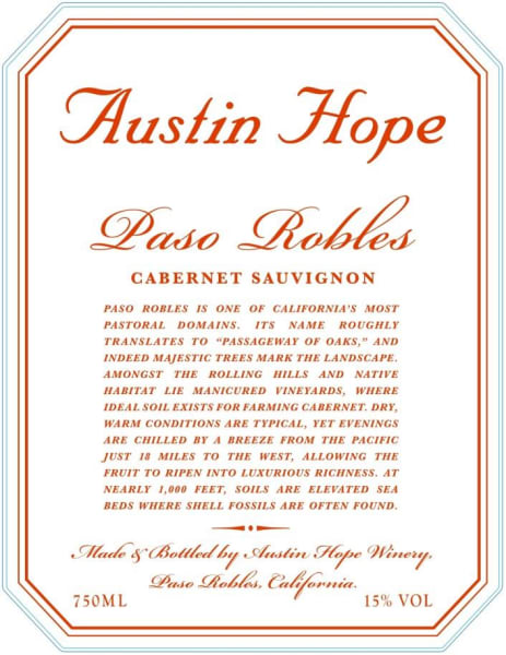 Austin Hope Cabernet Sauvignon