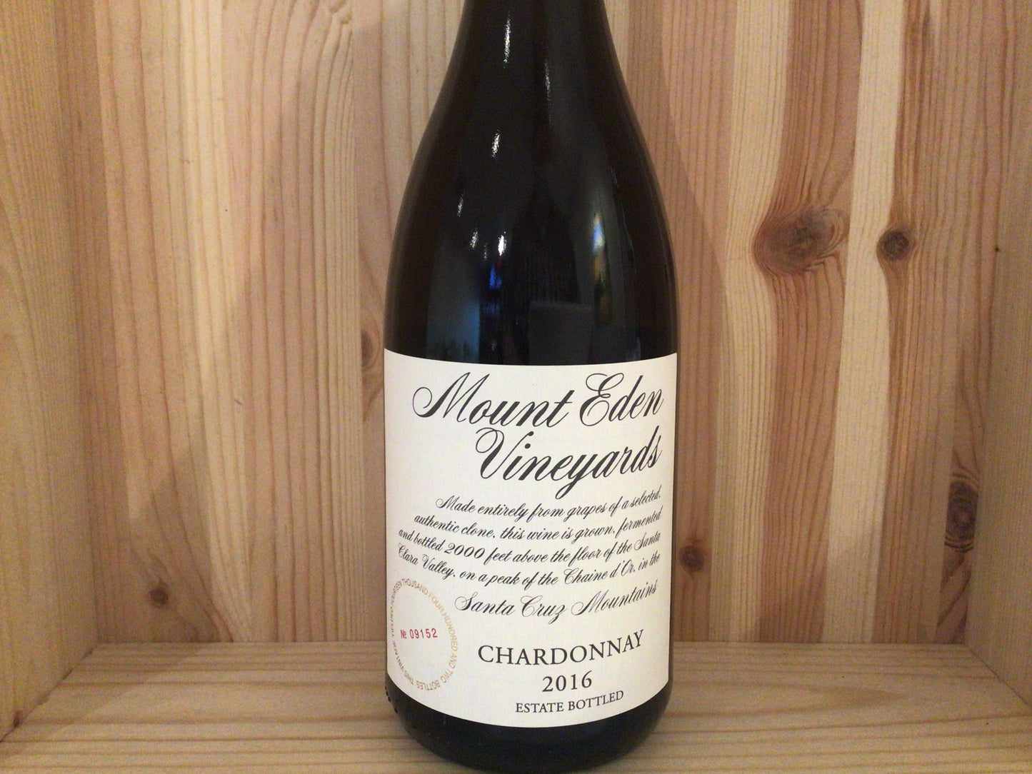 Mount Eden "Estate" Santa Cruz Mountains Chardonnay