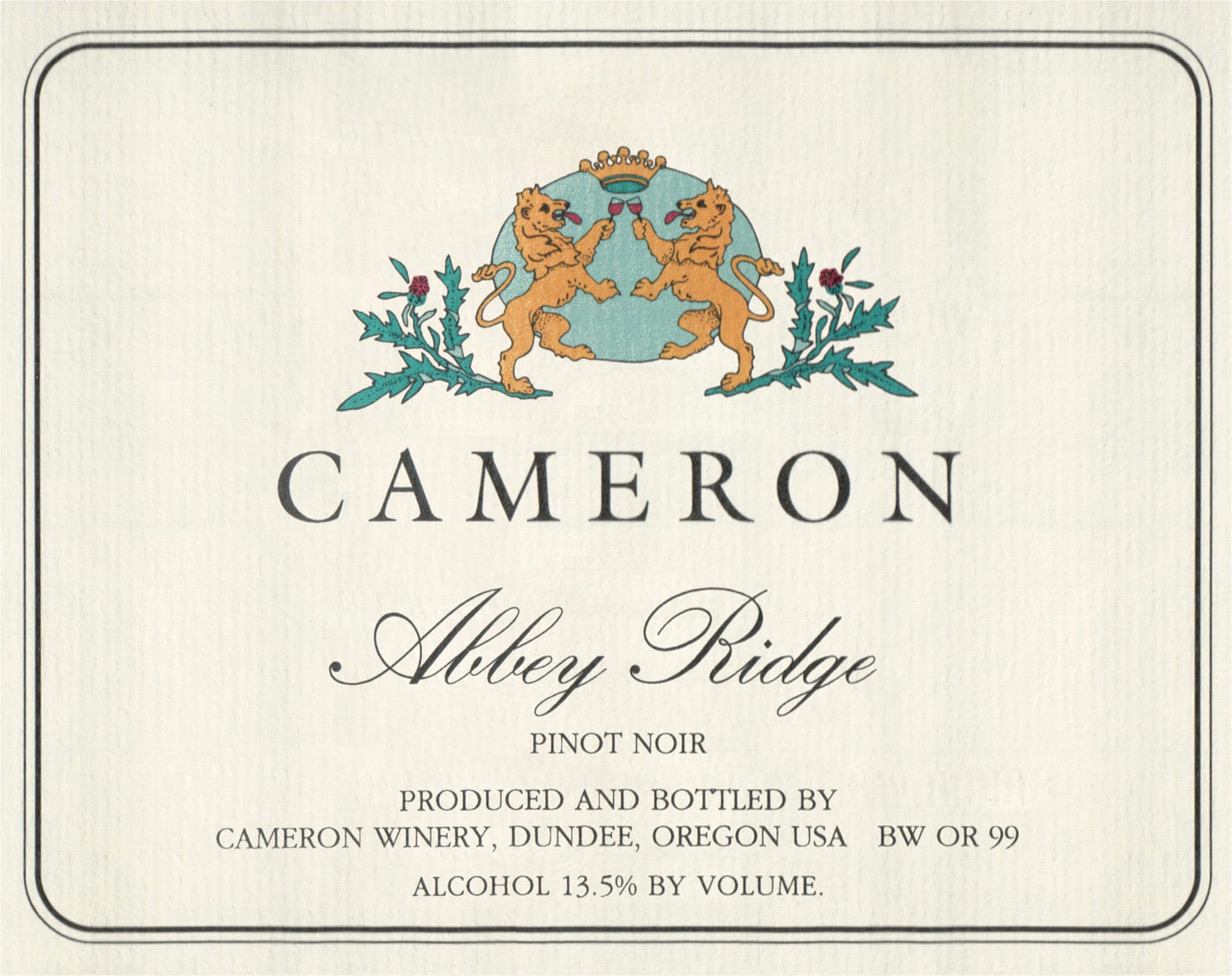 Cameron Abbey Ridge Pinot Noir