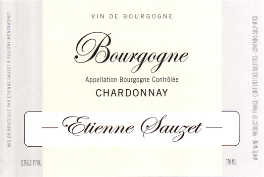 Etienne Sauzet Bourgogne Blanc