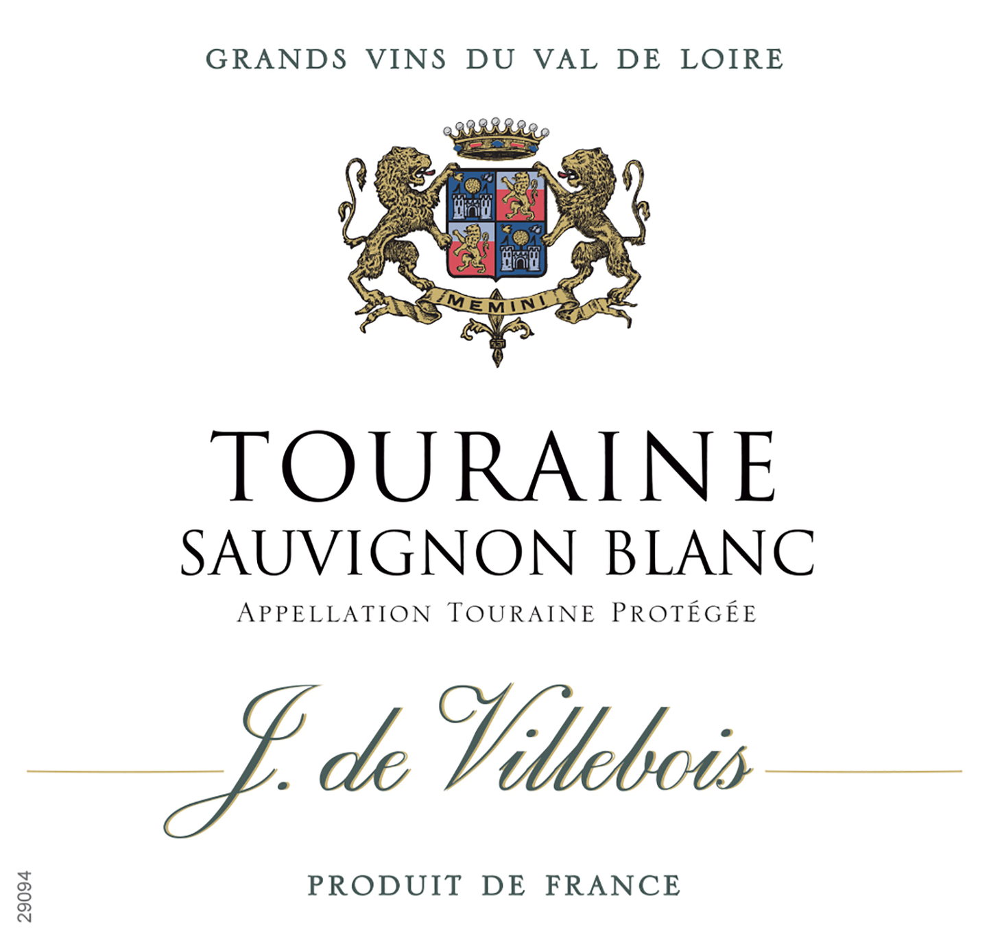 J. de Villebois Touraine Sauvignon Blanc