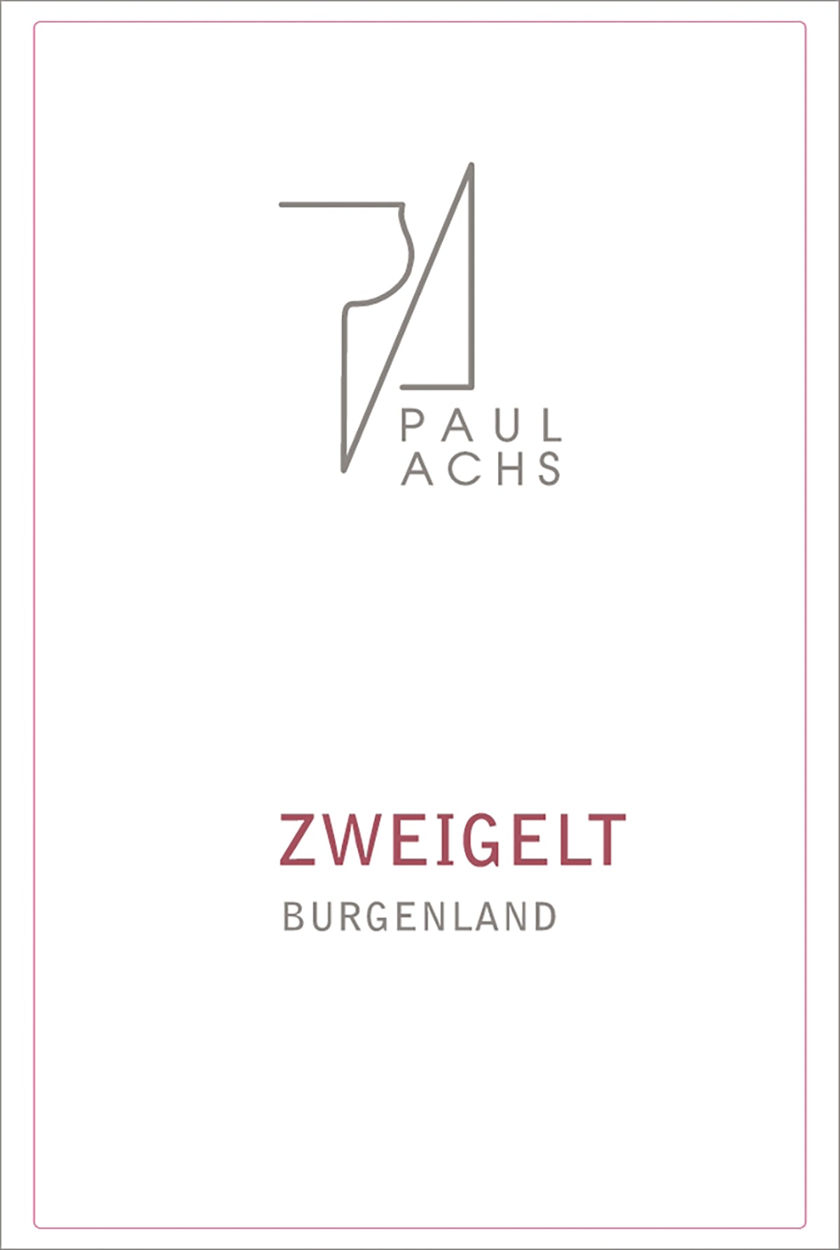 Paul Achs Zweigelt