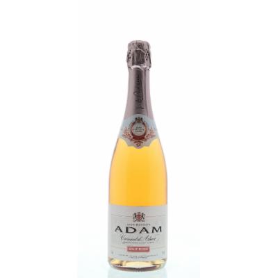Jean-Baptiste Adam Cremant D'Alsace Brut Rose - Pink Wine from France