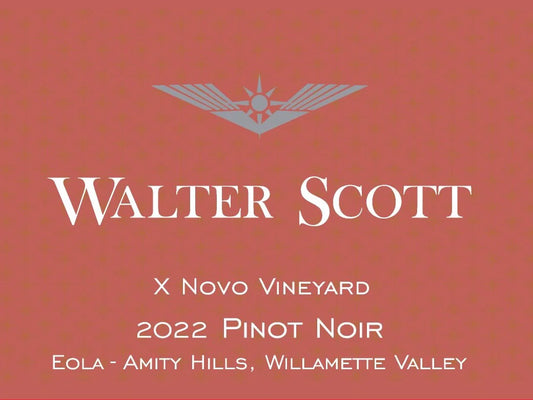 Walter Scott "X Novo Vineyard" Pinot Noir