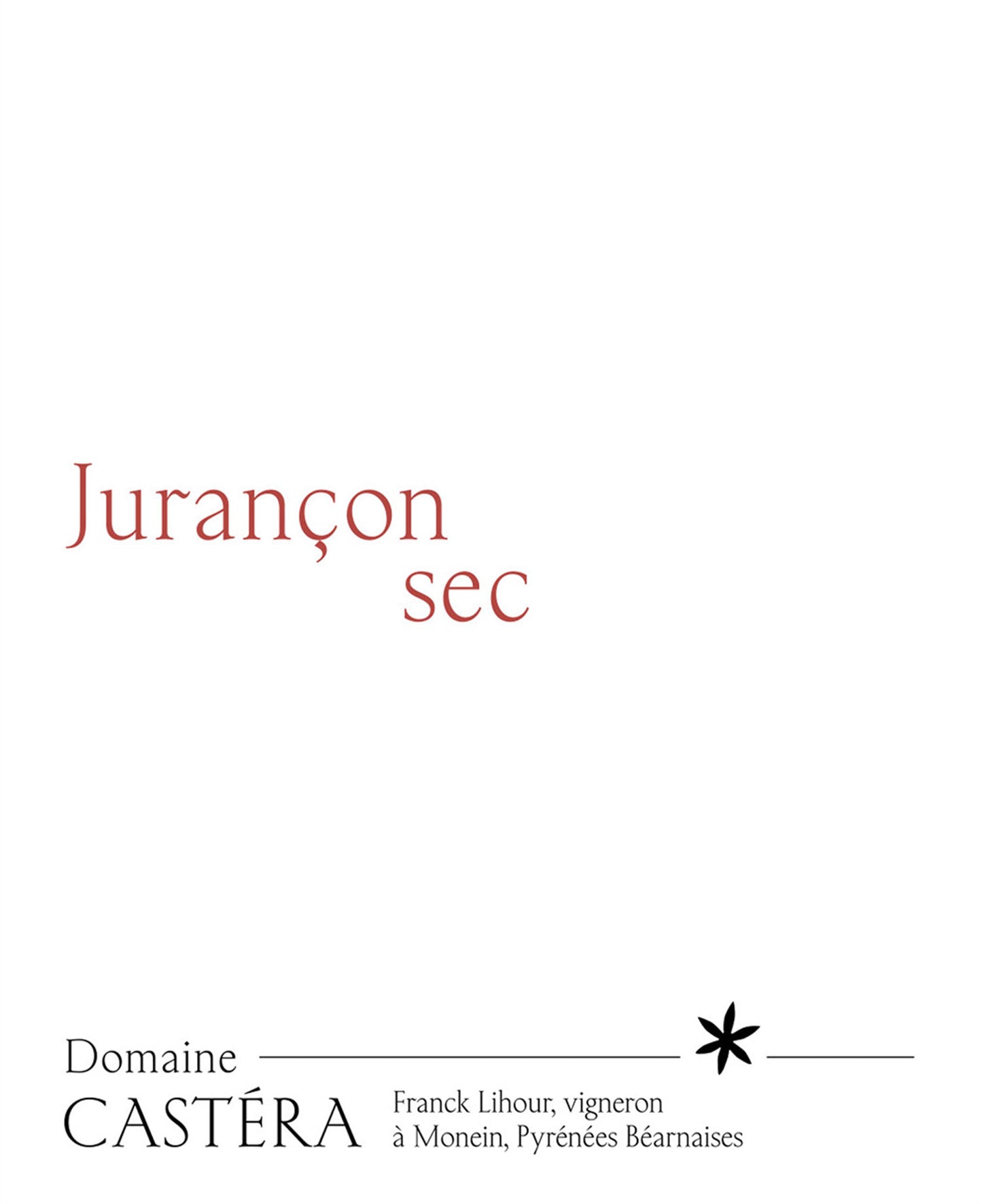 Domaine Castera Jurancon Doux 22