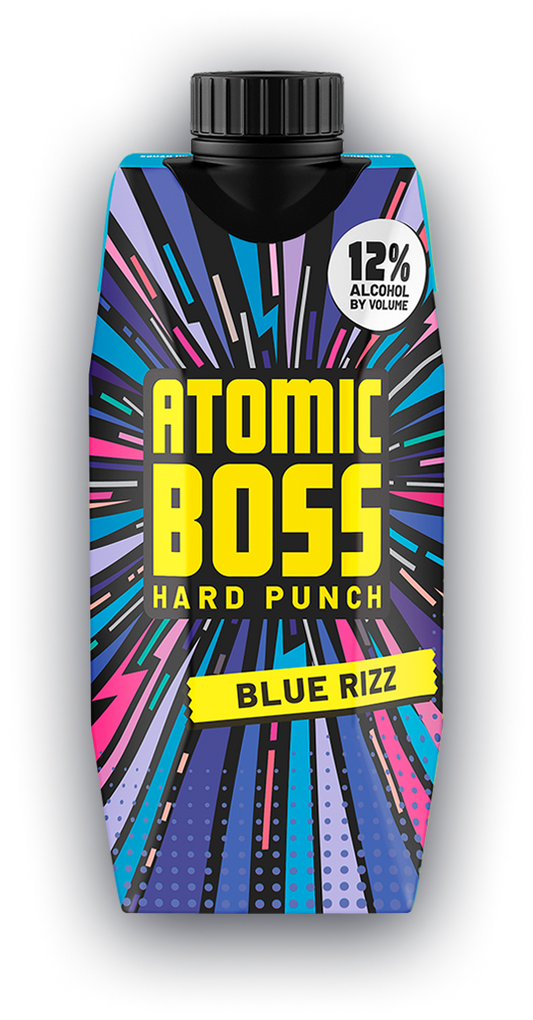 Atomic Boss Blue Rizz Wine Cocktail Ml