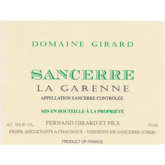 Domaine Girard Sancerre "La Garenne"
