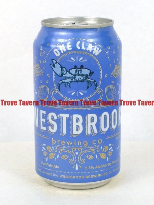 SOUTH CAROLINA Mt Pleasant WESTBROOK ONE CLAW RYE PALE ALE Can Craft Micro