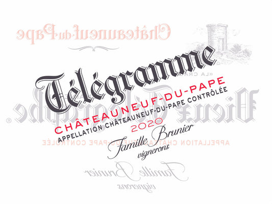 Domaine du Vieux Télégraphe Châteauneuf-du-Pape “Télégramme” (2022)