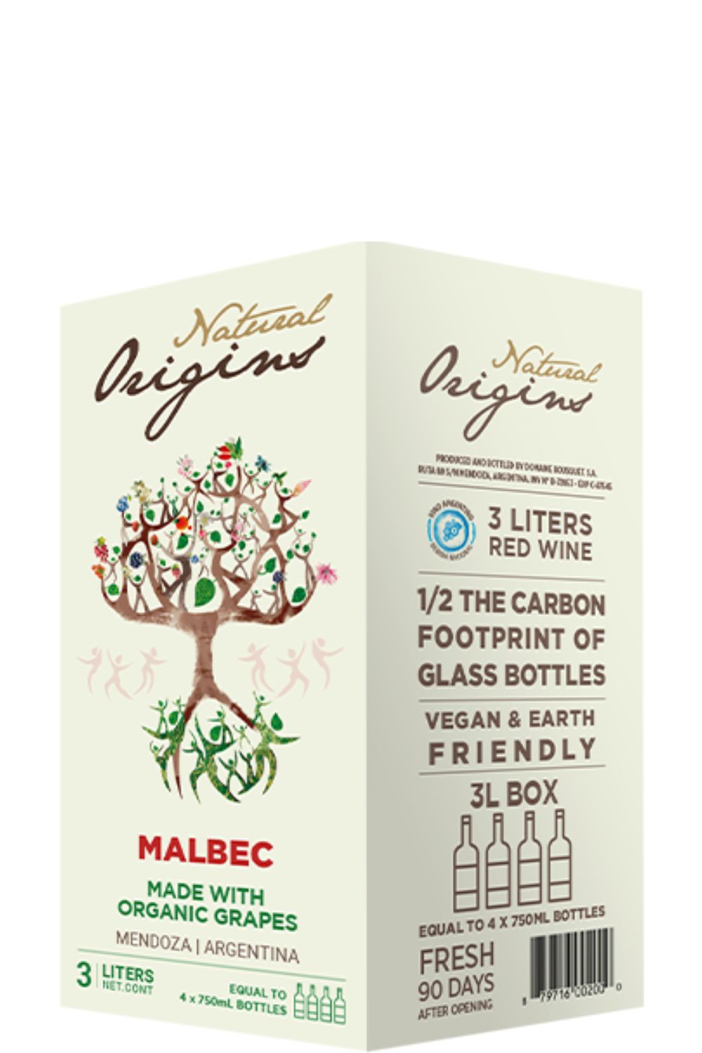 Domaine Bousquet Natural Origins Malbec (3L Box)