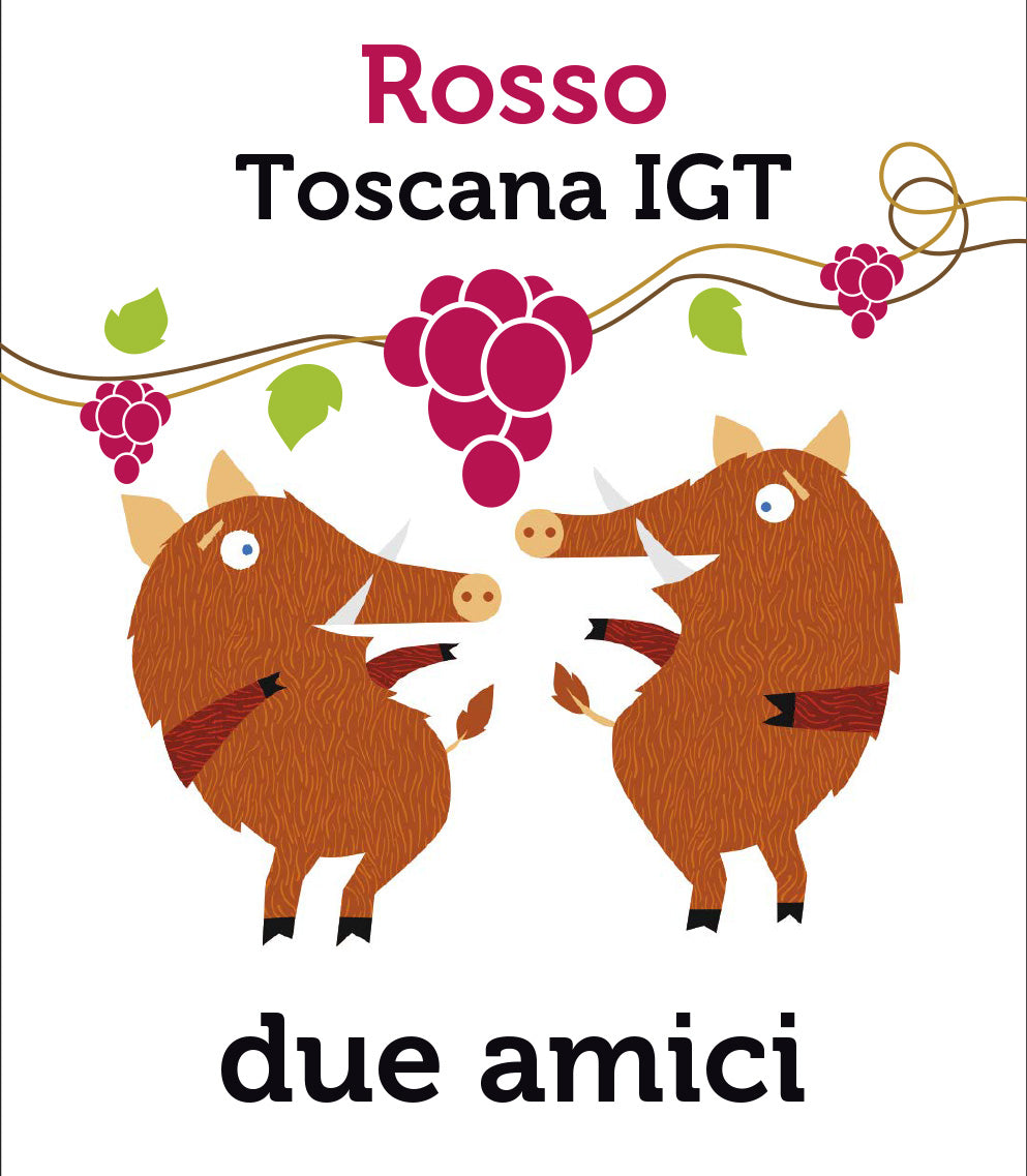 Poderi di Toscana Rosso “Due Amici” Super Tuscan