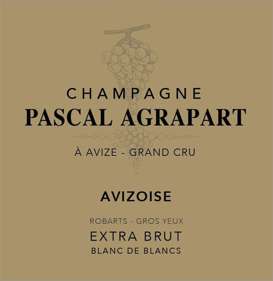 Agrapart Champagne Grand Cru Avizoise Blanc de Blancs Extra Brut