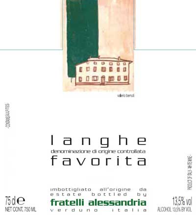 Fratelli Alessandria Langhe Favorita