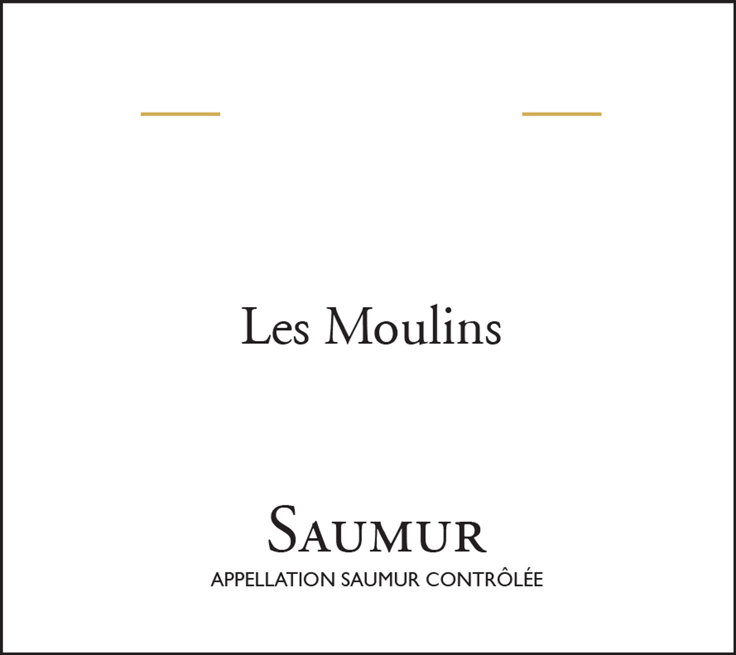 Romain Guiberteau "Les Moulin" Saumur Blanc