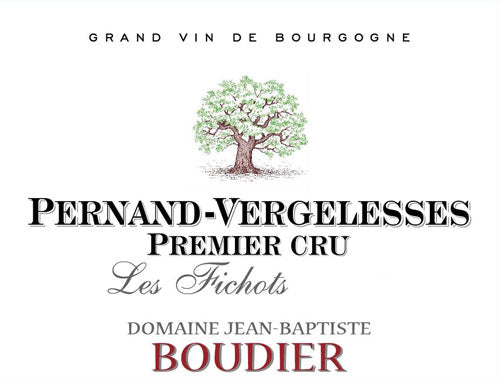 Jean-Baptiste Boudier Pernand-Vergelesses 1er Cru "Les Fichots"