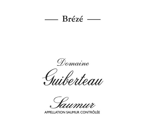 Domaine Guiberteau "Brézé" Saumur Blanc