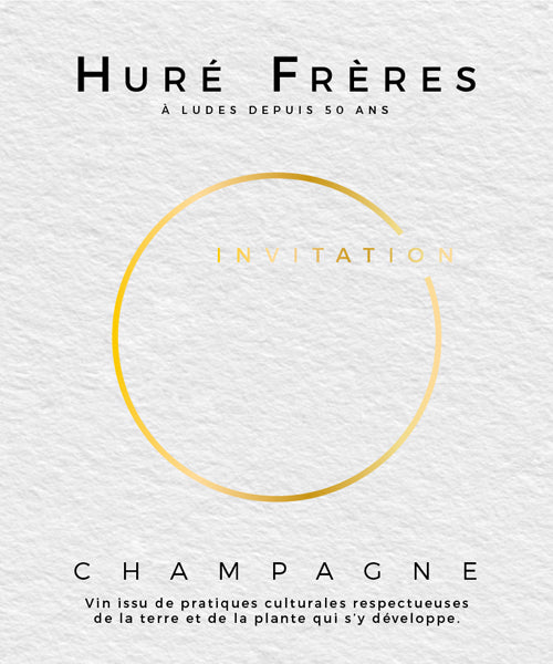 Huré Frères Invitation Extra Brut Champagne (375mL)