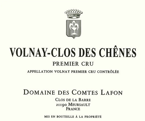Domaine des Comtes Lafon Volnay "Clos des Chênes" 1er Cru (2023)