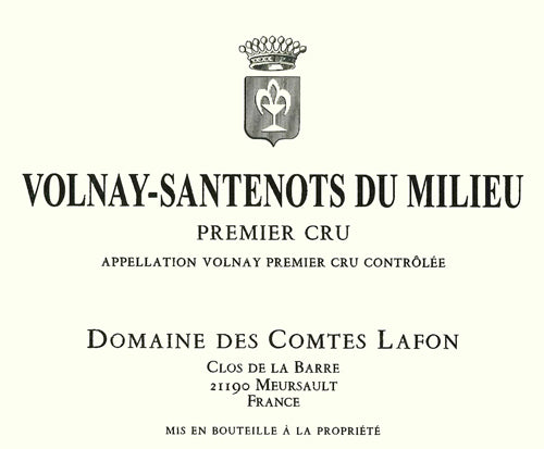 Domaine des Comtes Lafon Volnay "Les Santenots du Milieu" 1er Cru (2023)