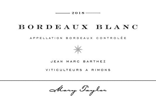 Mary Taylor Bordeaux Blanc