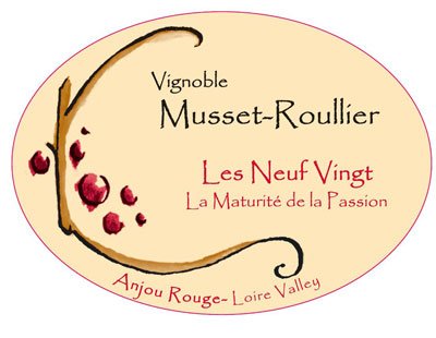 Domaine Musset-Roullier "Les Neuf Vingt" Anjou Rouge